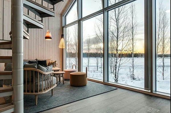 亿伽酒店设计为您分享瑞典拉普兰浮动酒店设计观点