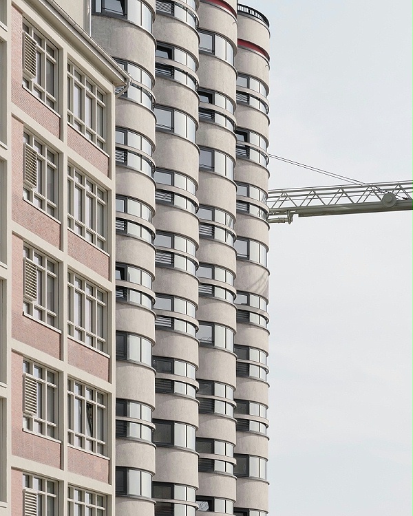 艺加设计-酒店设计-Kellogg’s Bremen酒店：保留筒仓的工业特征